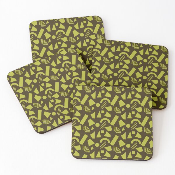 Item preview, Abstract pattern with modern geometric shapes designed and sold by AlicinaM.