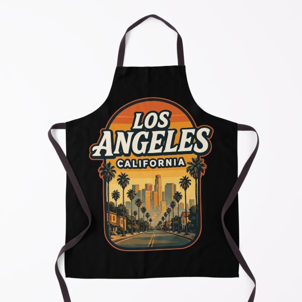 Item preview, Los Angeles California Retro Travel USA designed and sold by TomFrontierArt.