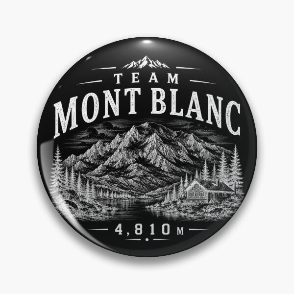 Item preview, Team Mont Blanc Mountain Hiking Design 2 designed and sold by Miles&Moments.