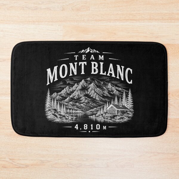 Item preview, Team Mont Blanc Mountain Hiking Design 2 designed and sold by Miles&Moments.