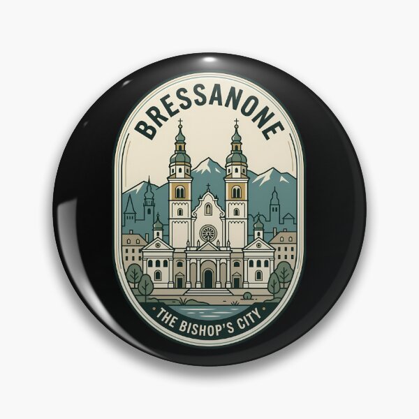 Item preview, Vintage Travel Emblem Bressanone Italy Bishop's City designed and sold by k3rstman1.