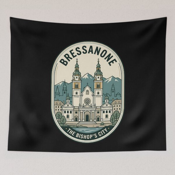 Item preview, Vintage Travel Emblem Bressanone Italy Bishop's City designed and sold by k3rstman1.