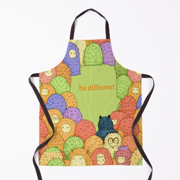 Item preview, Fuzzy Yellow Monster Be Different Art designed and sold by Piotrek0001.