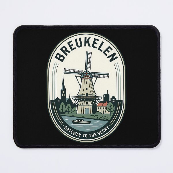 Item preview, Breukelen Gateway to the Vecht Vintage Travel Emblem designed and sold by k3rstman1.