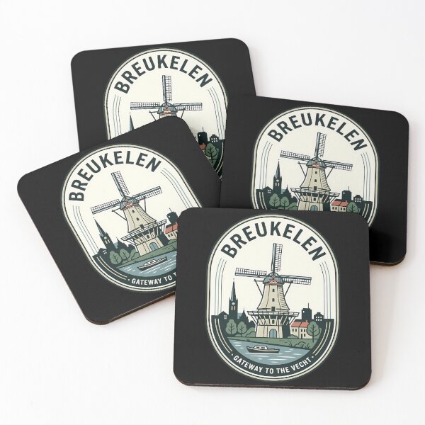 Item preview, Breukelen Gateway to the Vecht Vintage Travel Emblem designed and sold by k3rstman1.