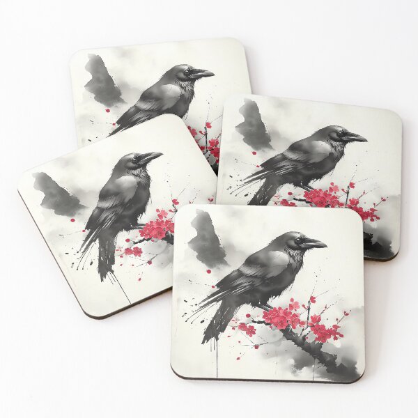 Item preview, Sumi Crow & Blossom designed and sold by ONYX Pixee.