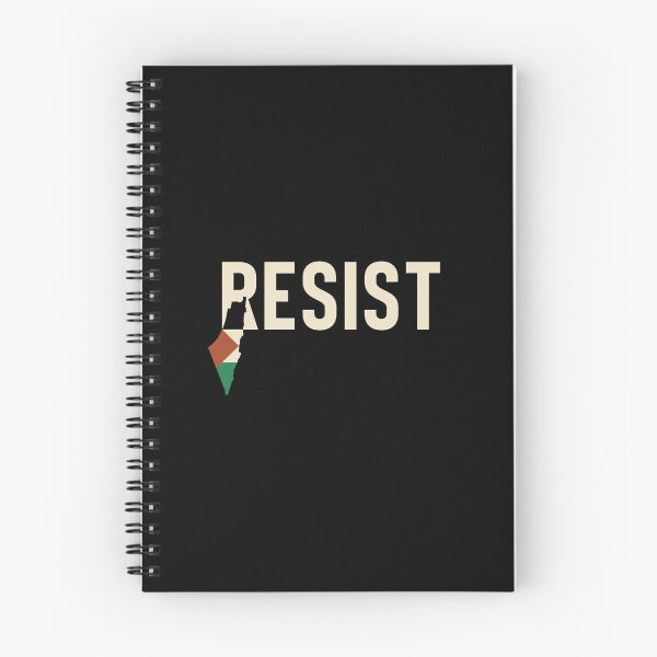Item preview, PALESTINE RESIST MAP TYPOGRAPHY designed and sold by qalback.