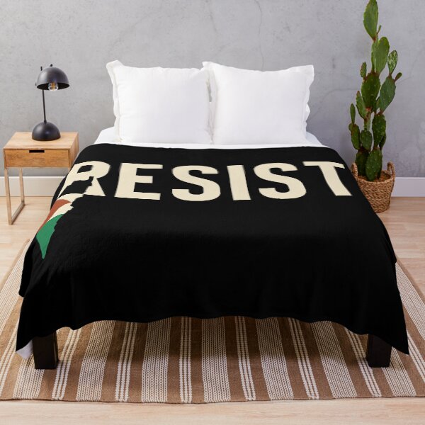 Item preview, PALESTINE RESIST MAP TYPOGRAPHY designed and sold by qalback.