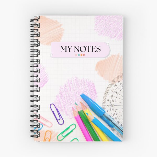 Item preview, Cute School Supplies Pattern, My Notes designed and sold by Mozaic Clothes.