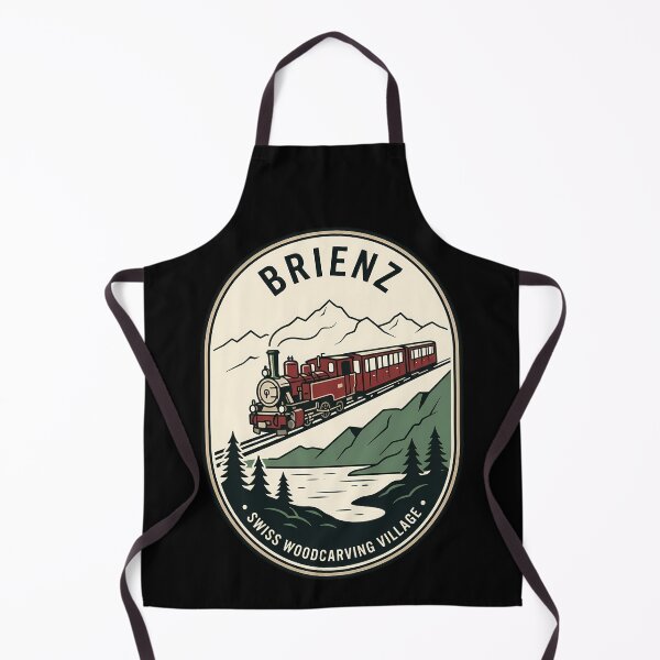 Item preview, Brienz Switzerland Steam Train Vintage Travel Emblem designed and sold by k3rstman1.
