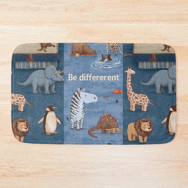 Item preview, Vintage Animal Montage Be Different Art designed and sold by Piotrek0001.