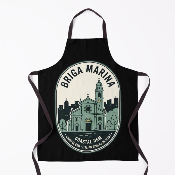 Item preview, Briga Marina Italian Riviera Vintage Travel Emblem designed and sold by k3rstman1.