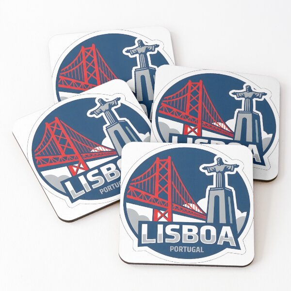 Item preview, Lisboa Portugal - Ponte 25 de Abril & Cristo Rei Emblem designed and sold by Paulo Costa Dias.