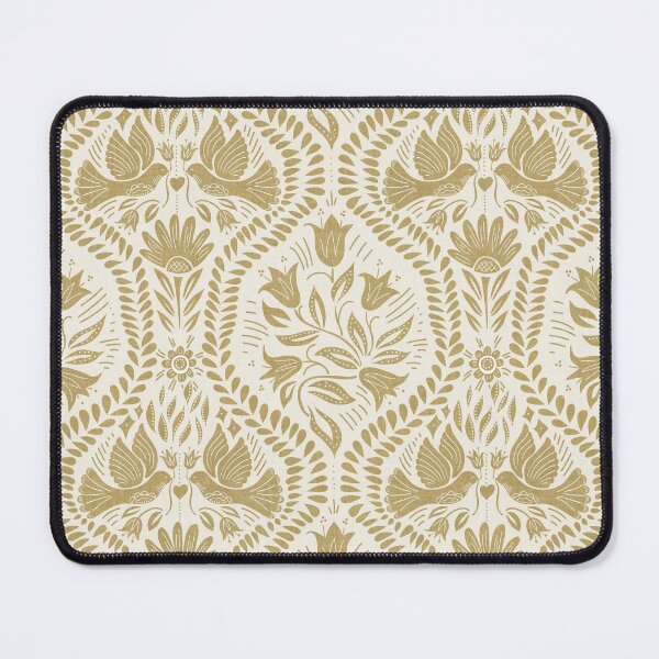 Item preview, Lithiuanian Ethnic Traditional Scandinavian Folk Birds Soft Gold  designed and sold by RenattaZare.