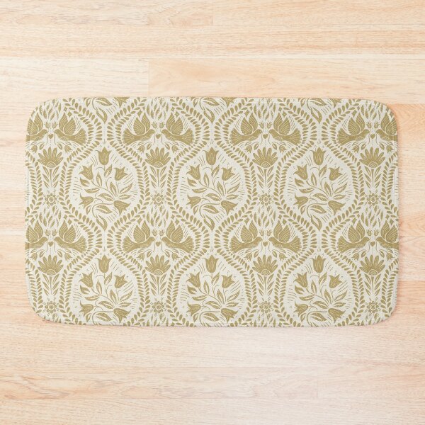 Item preview, Lithiuanian Ethnic Traditional Scandinavian Folk Birds Soft Gold  designed and sold by RenattaZare.