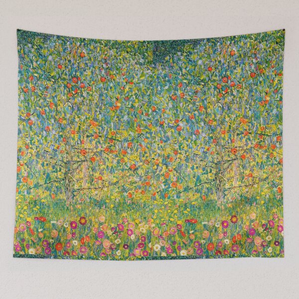 Item preview, Apple Tree Blossoming Summer Orchard designed and sold by artofuniverse.
