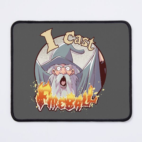 Item preview, Wizard "I cast FIREBALL!" designed and sold by Dart-Ambrose.