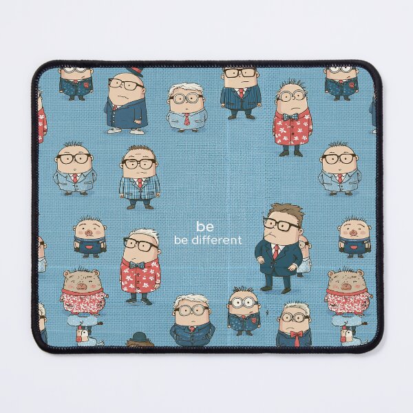 Item preview, Classy Animal Crowd Be Different Art designed and sold by Piotrek0001.
