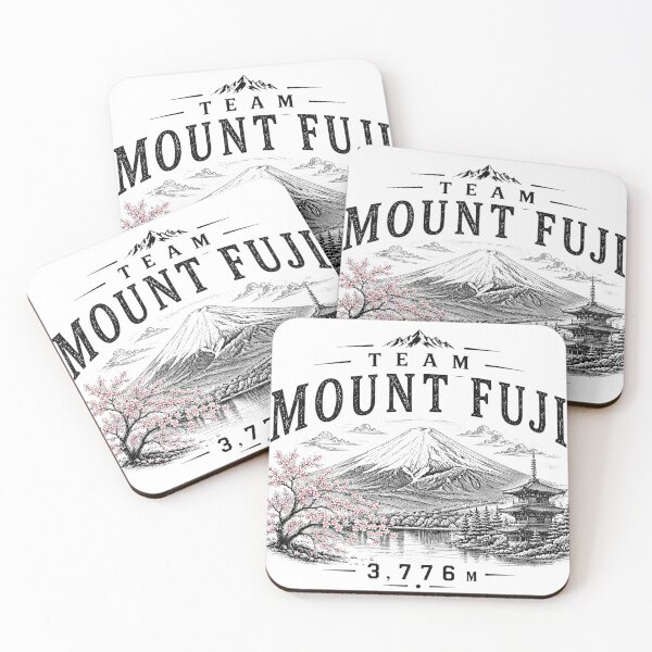Item preview, Team Mount Fuji Mountain Hiking Design designed and sold by Miles&Moments.