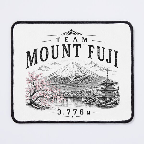 Item preview, Team Mount Fuji Mountain Hiking Design designed and sold by Miles&Moments.