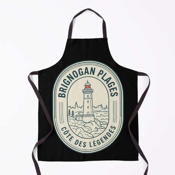 Item preview, Brignogan Plages Brittany Vintage Travel Emblem designed and sold by k3rstman1.