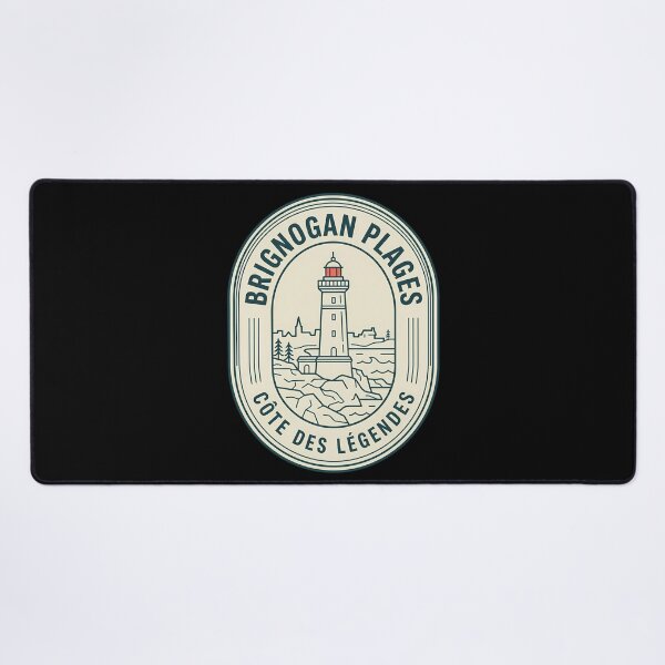 Item preview, Brignogan Plages Brittany Vintage Travel Emblem designed and sold by k3rstman1.