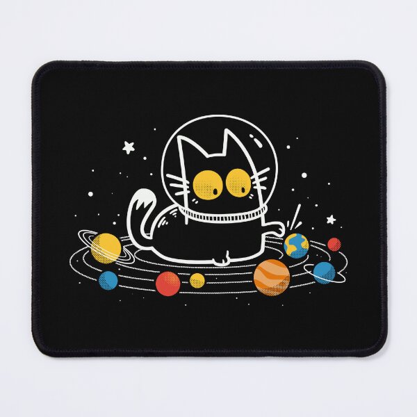Item preview, Cat Among the Planets - Space Kitten designed and sold by Snouleaf.