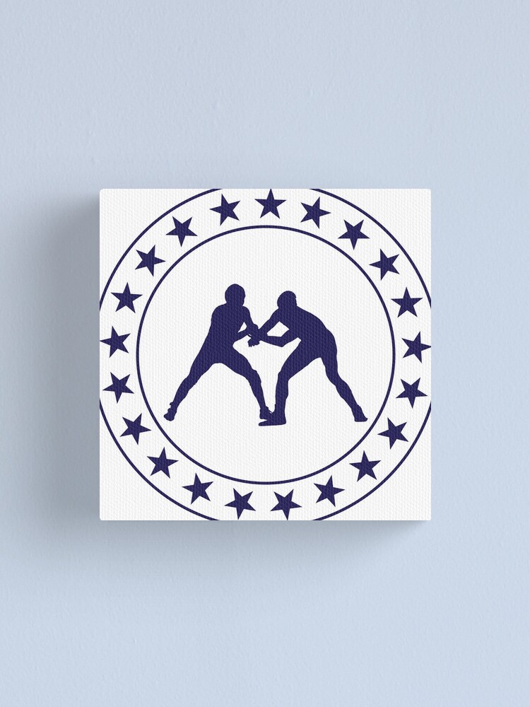 "Wrestling / Wrestling" Canvas Print by Z00l Redbubble
