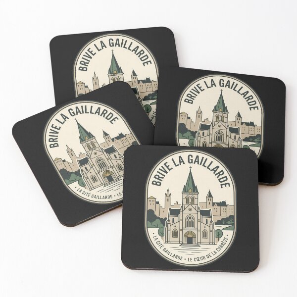 Item preview, Brive La Gaillarde France Vintage Travel Emblem designed and sold by k3rstman1.