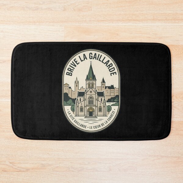 Item preview, Brive La Gaillarde France Vintage Travel Emblem designed and sold by k3rstman1.