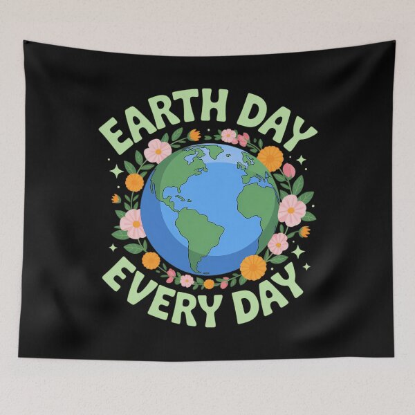 Item preview, Earth Day Everyday Floral Environmental Women Earth Day designed and sold by sailorjessiArt.