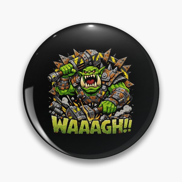 Item preview, Grimdark Ork Waaagh Battle Cry War Brute designed and sold by sailtonfg.