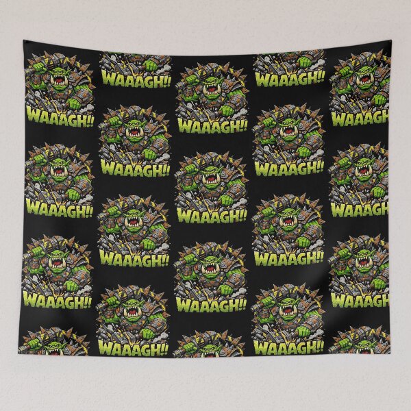 Item preview, Grimdark Ork Waaagh Battle Cry War Brute designed and sold by sailtonfg.