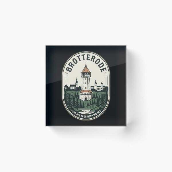 Artikelvorschau, Brotterode Thüringer Wald Vintage Reiseemblem entworfen und verkauft von k3rstman1.