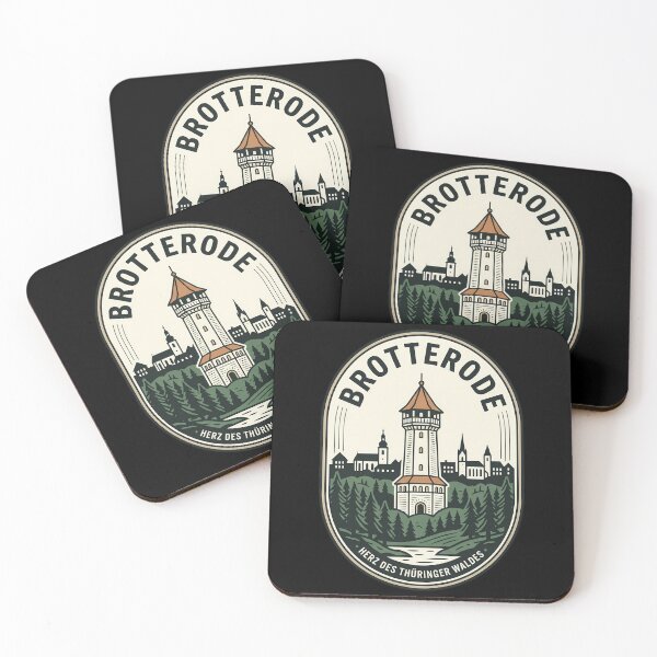 Item preview, Brotterode Thuringian Forest Vintage Travel Emblem designed and sold by k3rstman1.