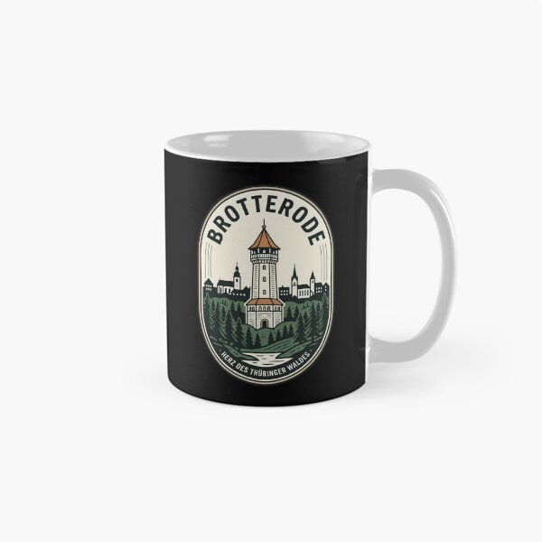 Item preview, Brotterode Thuringian Forest Vintage Travel Emblem designed and sold by k3rstman1.
