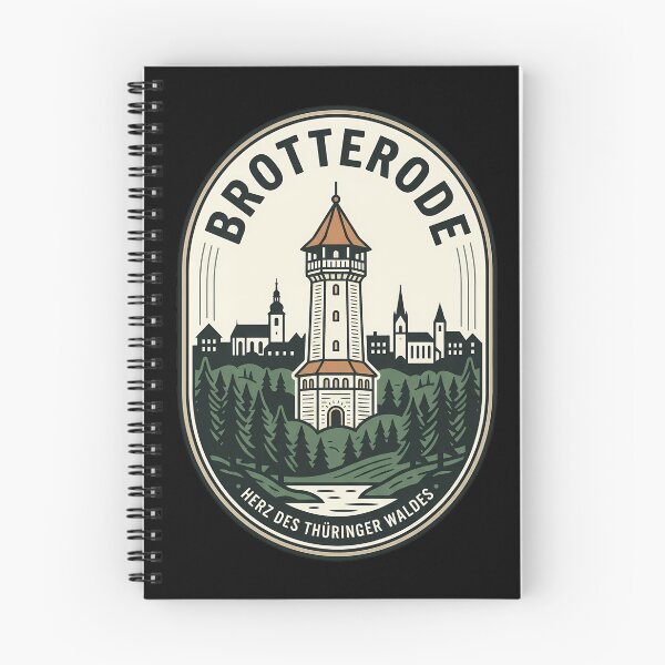 Artikelvorschau, Brotterode Thüringer Wald Vintage Reiseemblem entworfen und verkauft von k3rstman1.