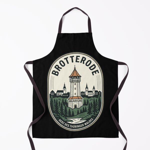 Item preview, Brotterode Thuringian Forest Vintage Travel Emblem designed and sold by k3rstman1.