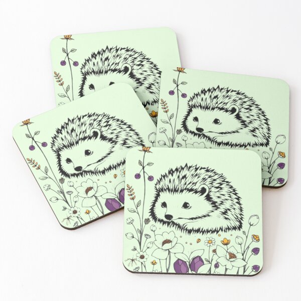 Item preview, Hedgehog in the Meadow designed and sold by lstaford.