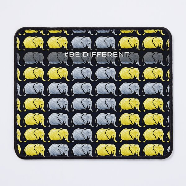 Item preview, Golden Elephant Row Be Different Art designed and sold by Piotrek0001.
