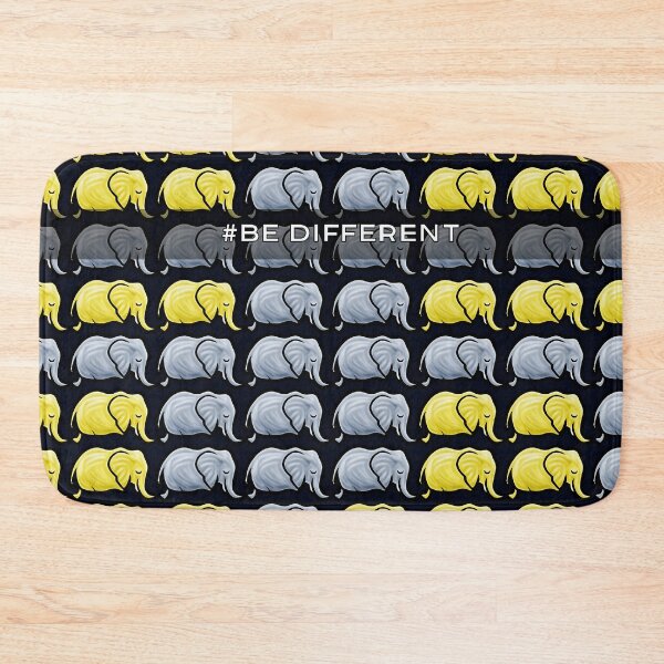 Item preview, Golden Elephant Row Be Different Art designed and sold by Piotrek0001.