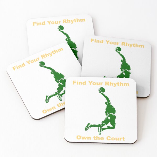 Item preview, Basketball T-Shirt - Find Your Rhythm Own the Court designed and sold by Ink-Action Italia.