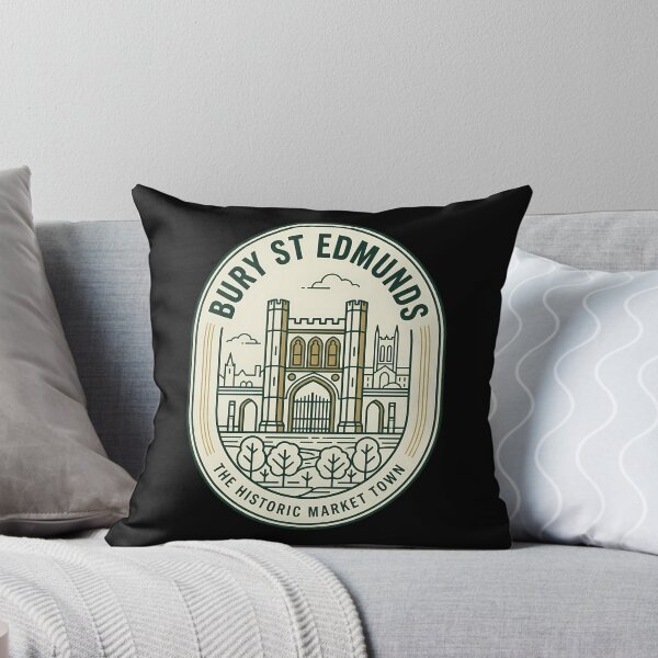 Item preview, Bury St Edmunds Vintage Travel Emblem Abbey Gate designed and sold by k3rstman1.