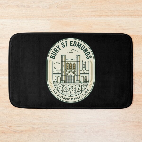 Item preview, Bury St Edmunds Vintage Travel Emblem Abbey Gate designed and sold by k3rstman1.