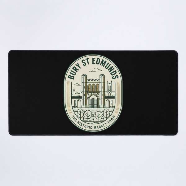 Item preview, Bury St Edmunds Vintage Travel Emblem Abbey Gate designed and sold by k3rstman1.