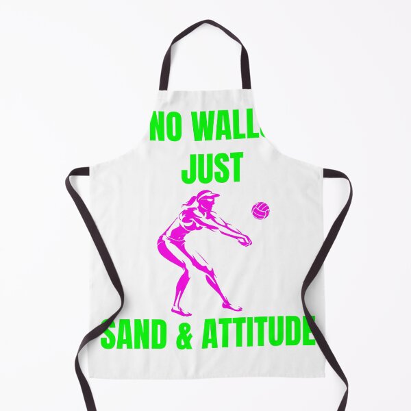 Item preview, Women Beach Volley T-Shirt - No Walls Just Sand and Attitude designed and sold by Ink-Action Italia.