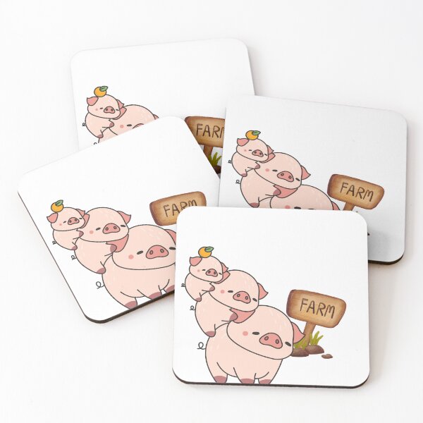 Item preview, pig designed and sold by BGLucky.