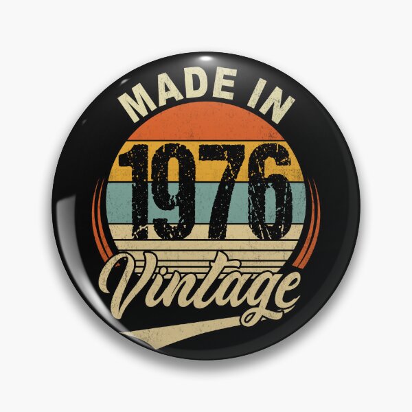 Item preview,  Vintage 1976, 50th Birthday Retro Fiftieth Birthday Gift designed and sold by FernaRoje.