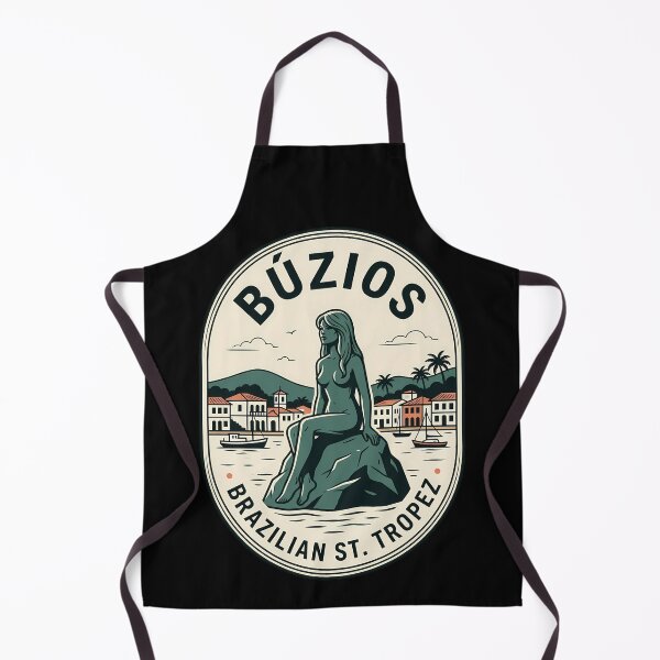 Item preview, Buzios Brazil Vintage Travel Emblem Coastal Retro designed and sold by k3rstman1.