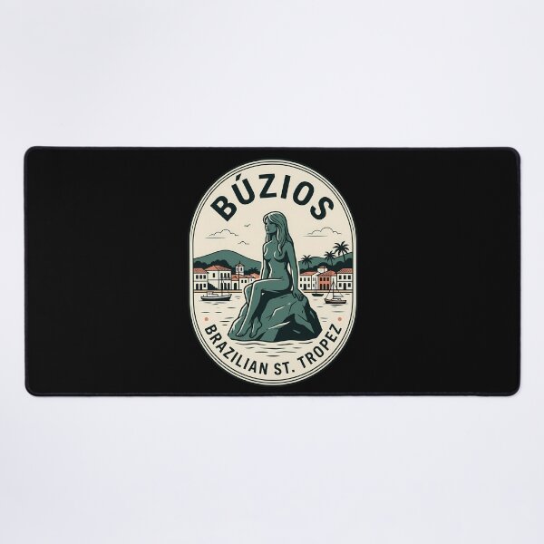Item preview, Buzios Brazil Vintage Travel Emblem Coastal Retro designed and sold by k3rstman1.